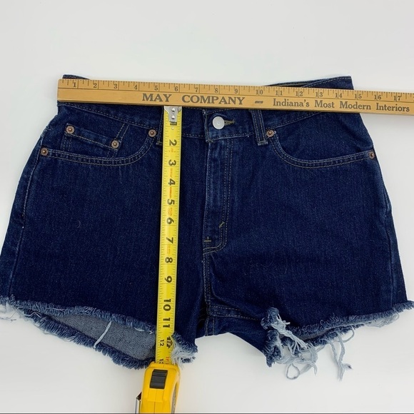Levi’s 515 Red Tab Cutoff Denim Shorts - Picture 5 of 6
